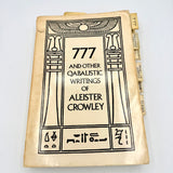 777 and Other Qabalistic Writings of Aleister Crowley (Pre-Loved, with Tags!)