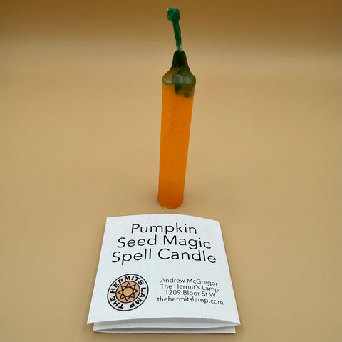 Pumpkin Seed Magic Spell Candle