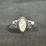 Tanvi Silver-Plated Stone Rings (Multiple Options)
