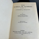 Kabala of Numbers - Sepharial (SET OF TWO BOOKS)