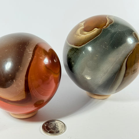 Polychrome Jasper Spheres