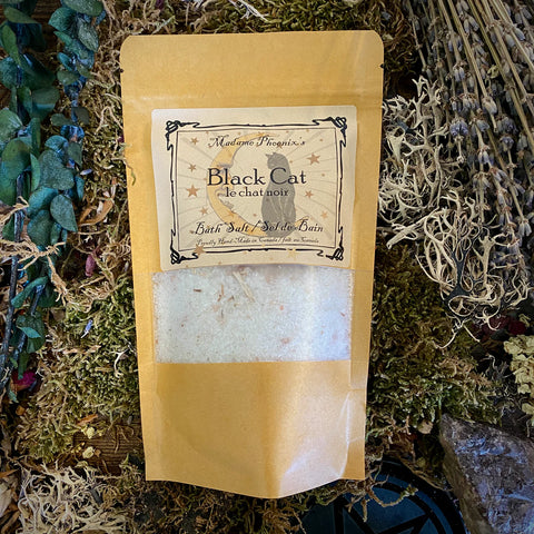 Black Cat Bath Salts by Madame Phoenix