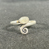 Tanvi Silver-Plated Stone Rings (Multiple Options)