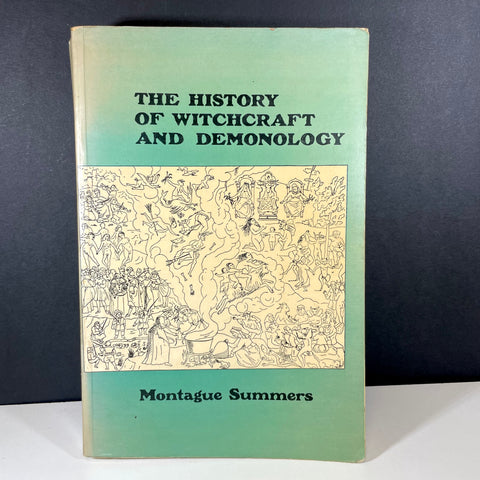 The History of Witchcraft and Demonology - Montague Summers (1973 Paperback)