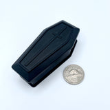 Black Coffin Storage Box