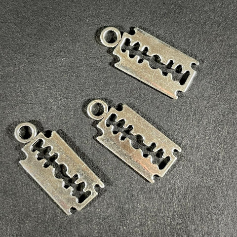 Razor Blade Charms