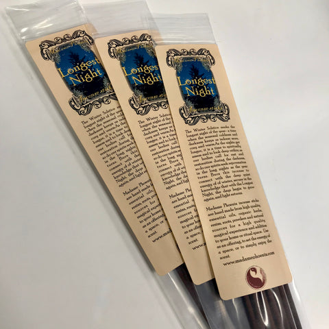 Longest Night Incense Sticks by Madame Phoenix