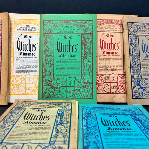 Vintage Witches Almanacs (Multiple Options)