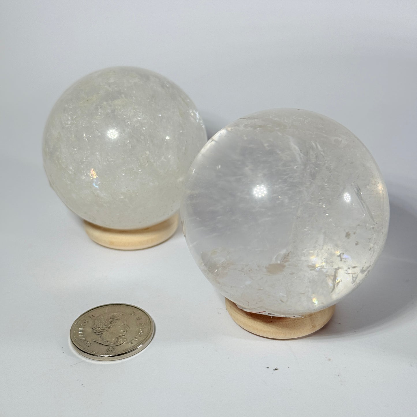 Clear Quartz Sphere (Multiple Options)