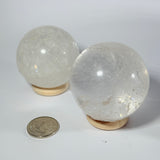 Clear Quartz Sphere (Multiple Options)