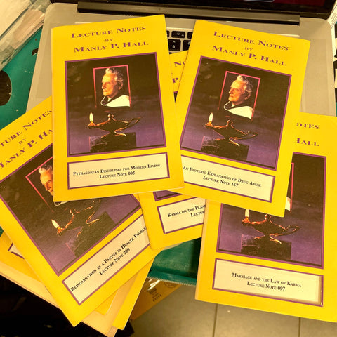 Lectures by Manly P. Hall  (various issues)