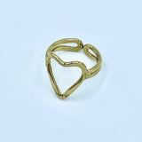 Gold Metal Adjustable Rings (Multiple Options)
