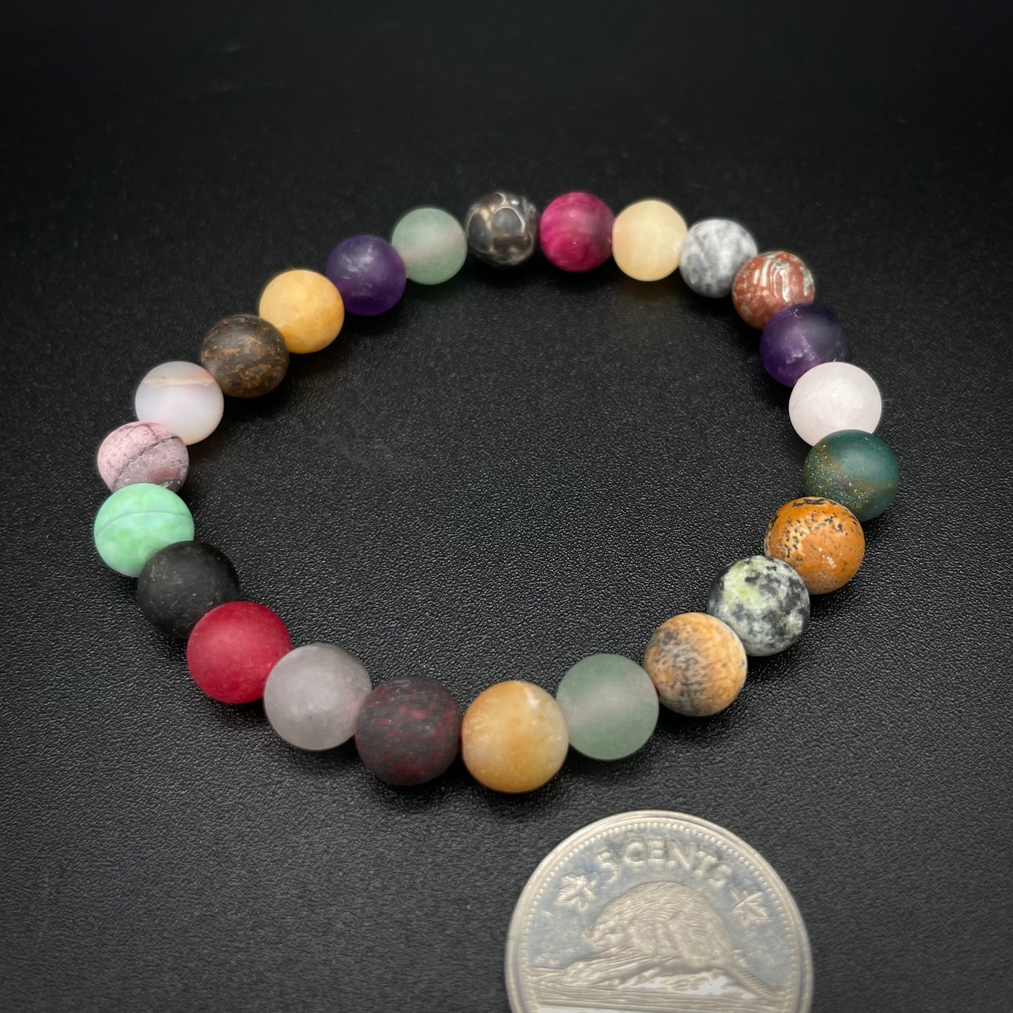 Mixed Stones Bracelet (Matte)