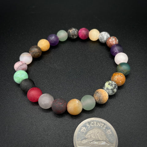 Mixed Stones Bracelet (Matte)
