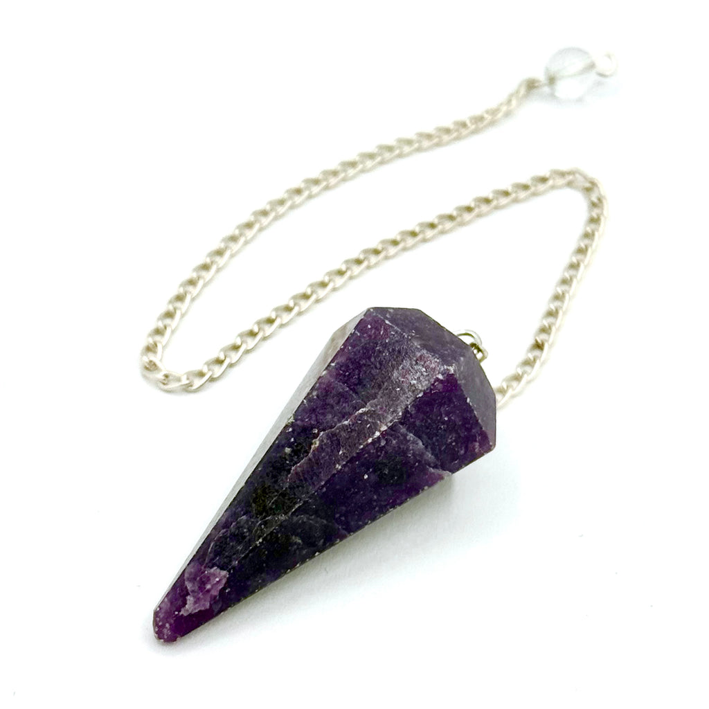 Lepidolite Pendulum