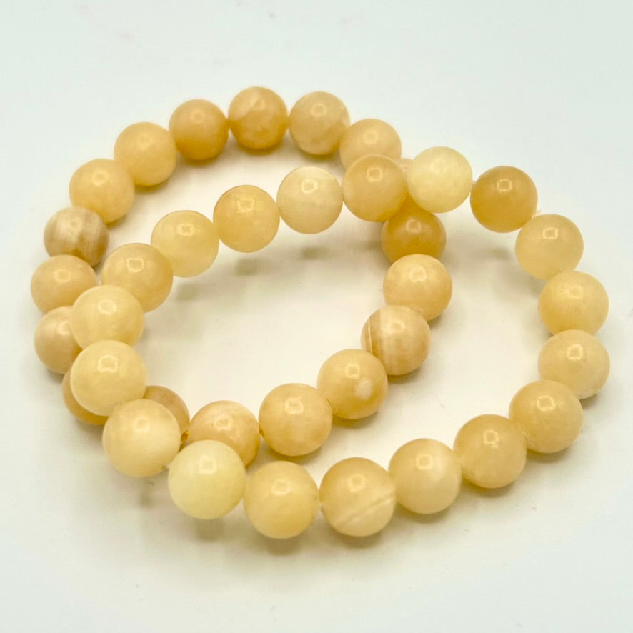 Orange Calcite Bracelet