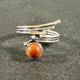 Tanvi Silver-Plated Stone Rings (Multiple Options)