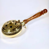 Brass Incense Holder With Handles (Multiple Options)
