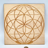 Wooden Crystal Grid by Cave and Canyon