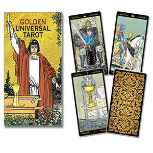 USED - The Golden Universal Tarot (*No Box)