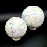 Howlite Angel Aura Spheres (Multiple Options)