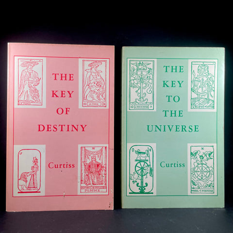 'The Key to the Universe' and 'The Key of Destiny' - Curtiss (SET OF 2 BOOKS - 1974, First Paperback Editions)