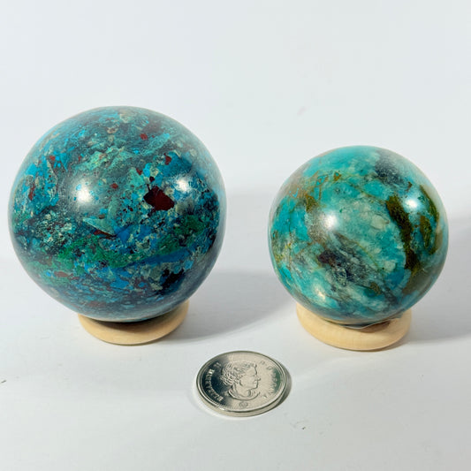 Chrysocolla Sphere