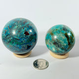 Chrysocolla Sphere