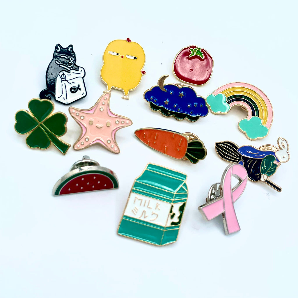 Assorted Enamel Pins