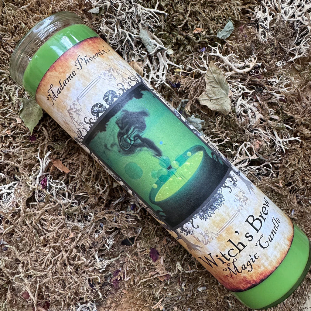 7 Day Candle- Witch's Brew Magic Candle by Madame Phoenix