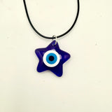 Blue Evil Eye Necklace (Multiple Options)