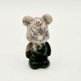 Ocean Jasper Bear Statues