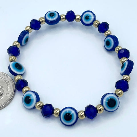 Beaded Evil Eye Bracelets (Multiple Options)