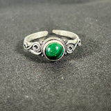 Tanvi Silver-Plated Stone Rings (Multiple Options)