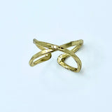Gold Metal Adjustable Rings (Multiple Options)