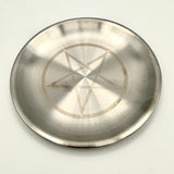 Metal Pentagram Offering Plate