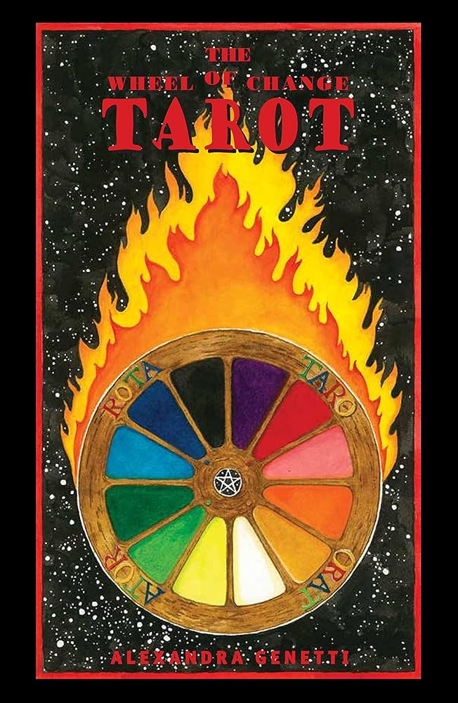 The Wheel of Change Tarot Book - Alexandra Genetti