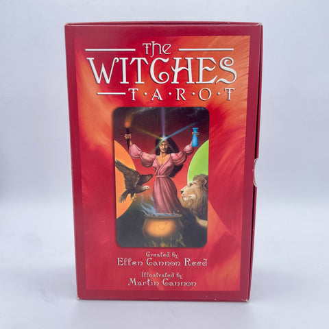USED - Witches Tarot - Ellen Cannon Reed & Martin Cannon (2006, 14th Publication)