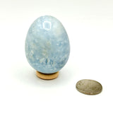 Blue Calcite Egg