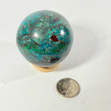 Chrysocolla Sphere