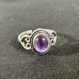 Tanvi Silver-Plated Stone Rings (Multiple Options)