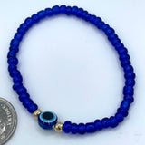 Beaded Evil Eye Bracelets (Multiple Options)