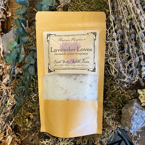 Lavender Lover Bath Salts by Madame Phoenix