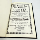 The Lesser Key of Solomon GOETIA: The Book of Evil Spirits - L.W. De Laurence