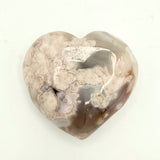 Flower Agate Heart