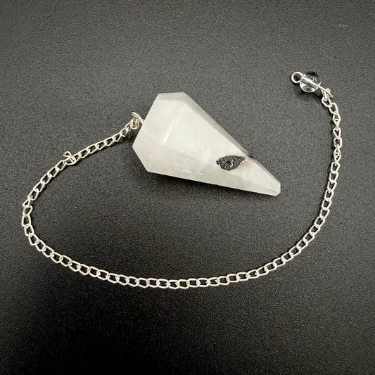 Tourmalated Quartz Pendulum