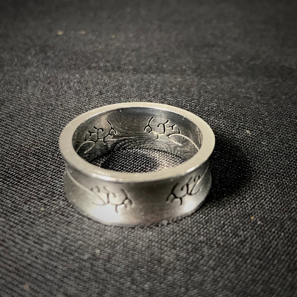 Stainless Steel Tree Branch Ring