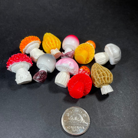 Resin Mushroom Statues