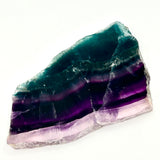 Purple and Green Fluorite Slice