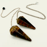 Tiger's Eye Pendulum